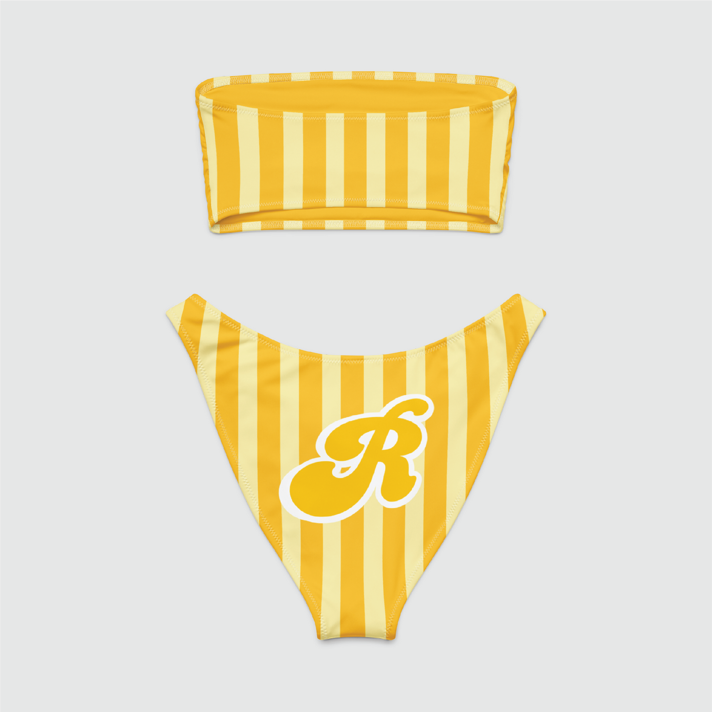 Stripes Bandeau Bikini