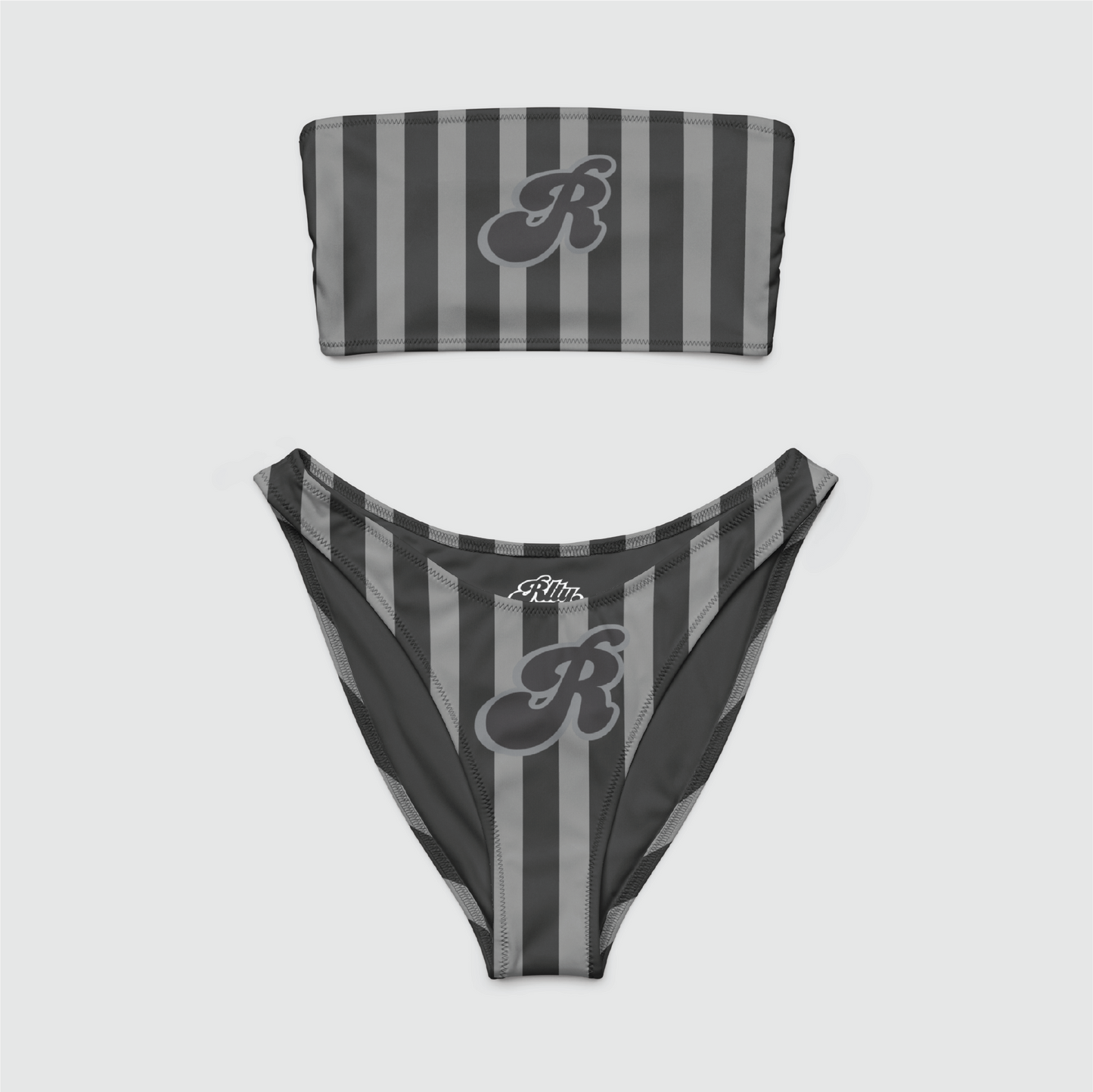 Stripes Bandeau Bikini