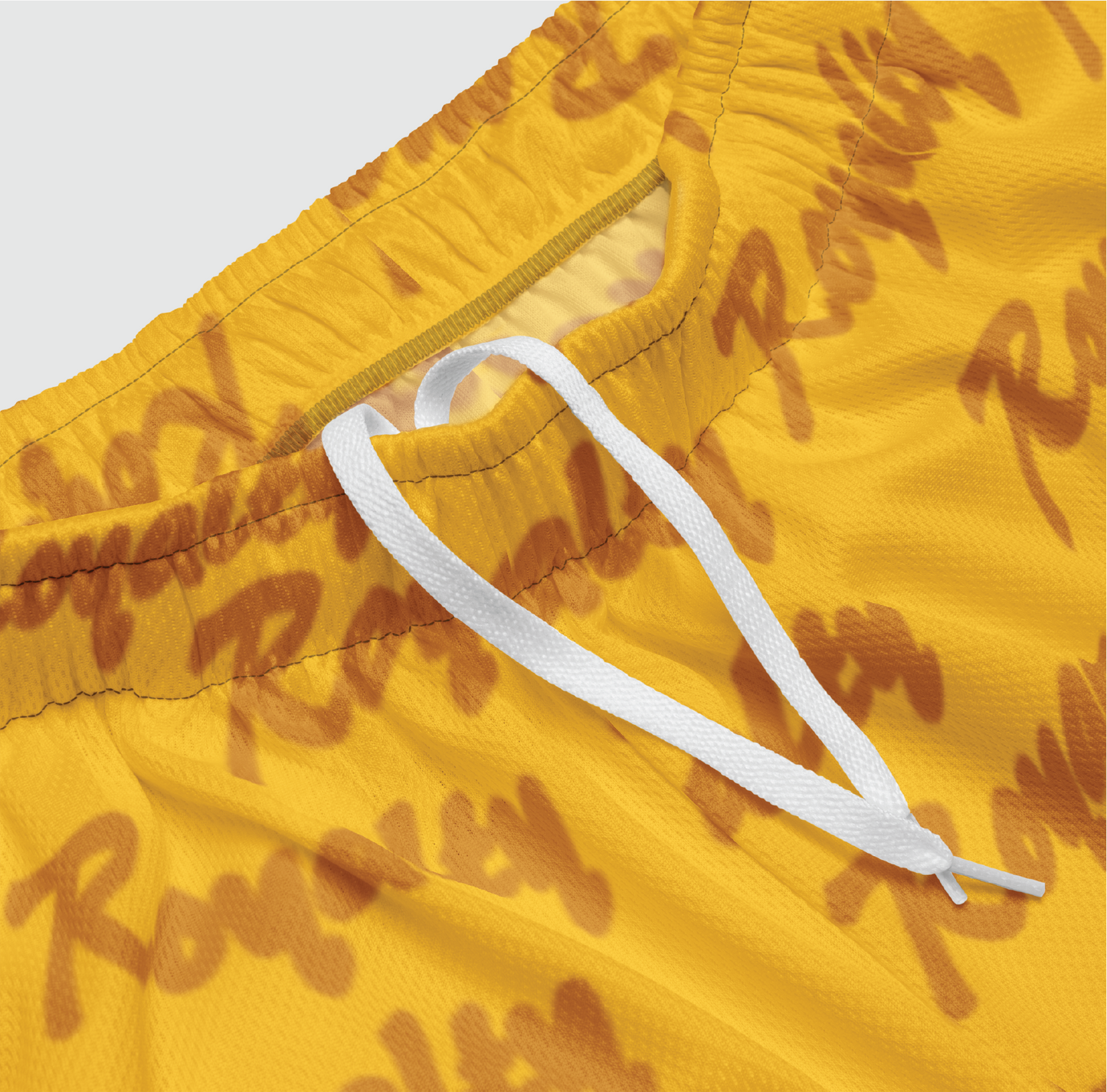 Pattern Mesh Shorts