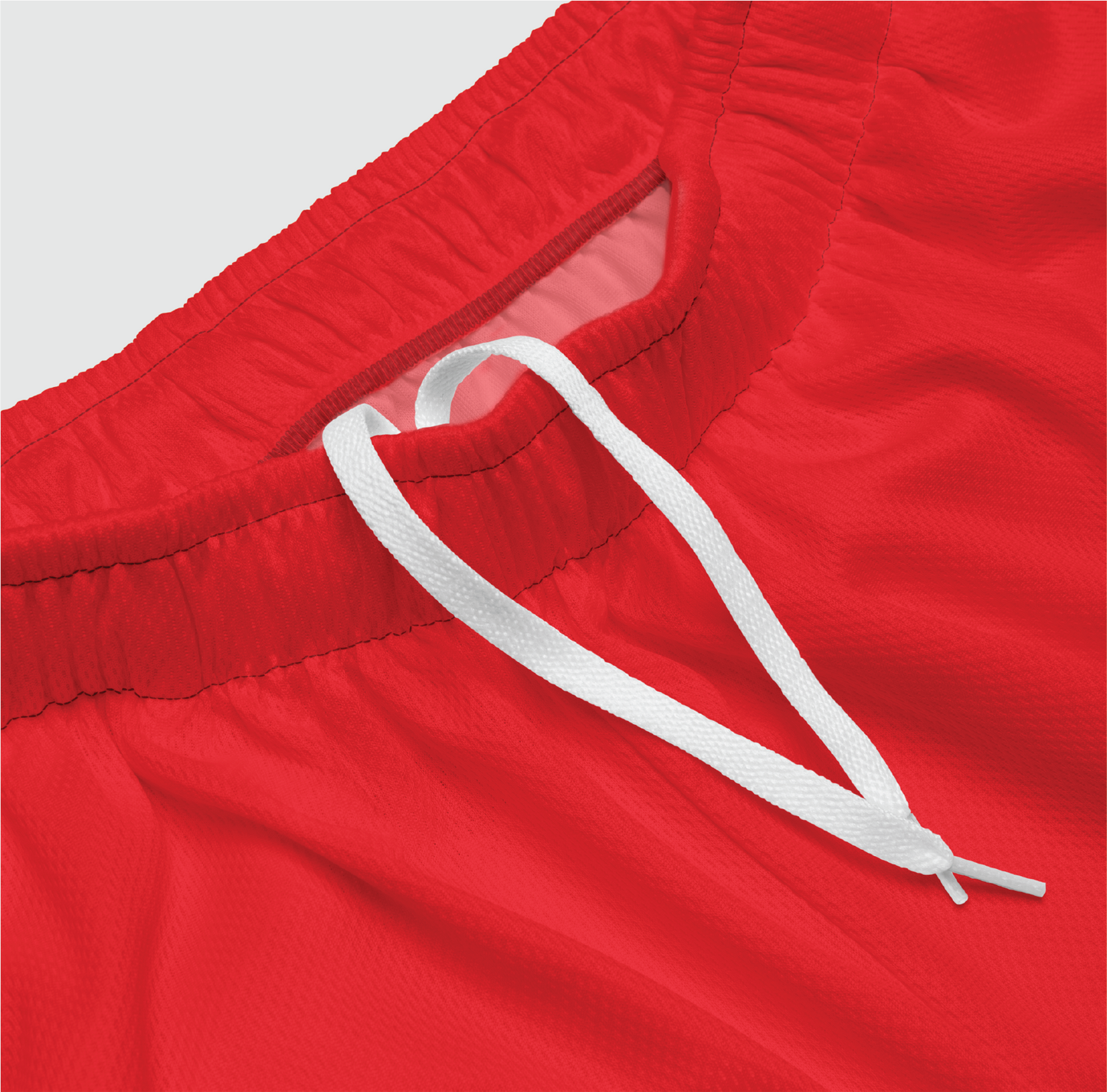 Red Flames Mesh Shorts