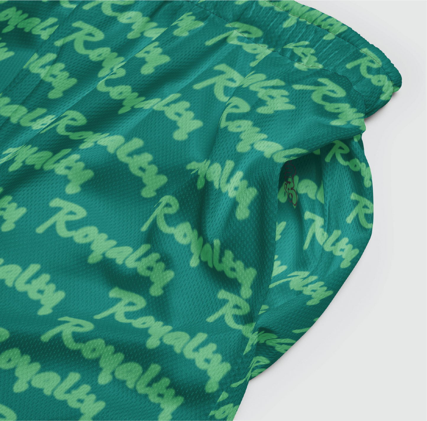 Pattern Mesh Shorts