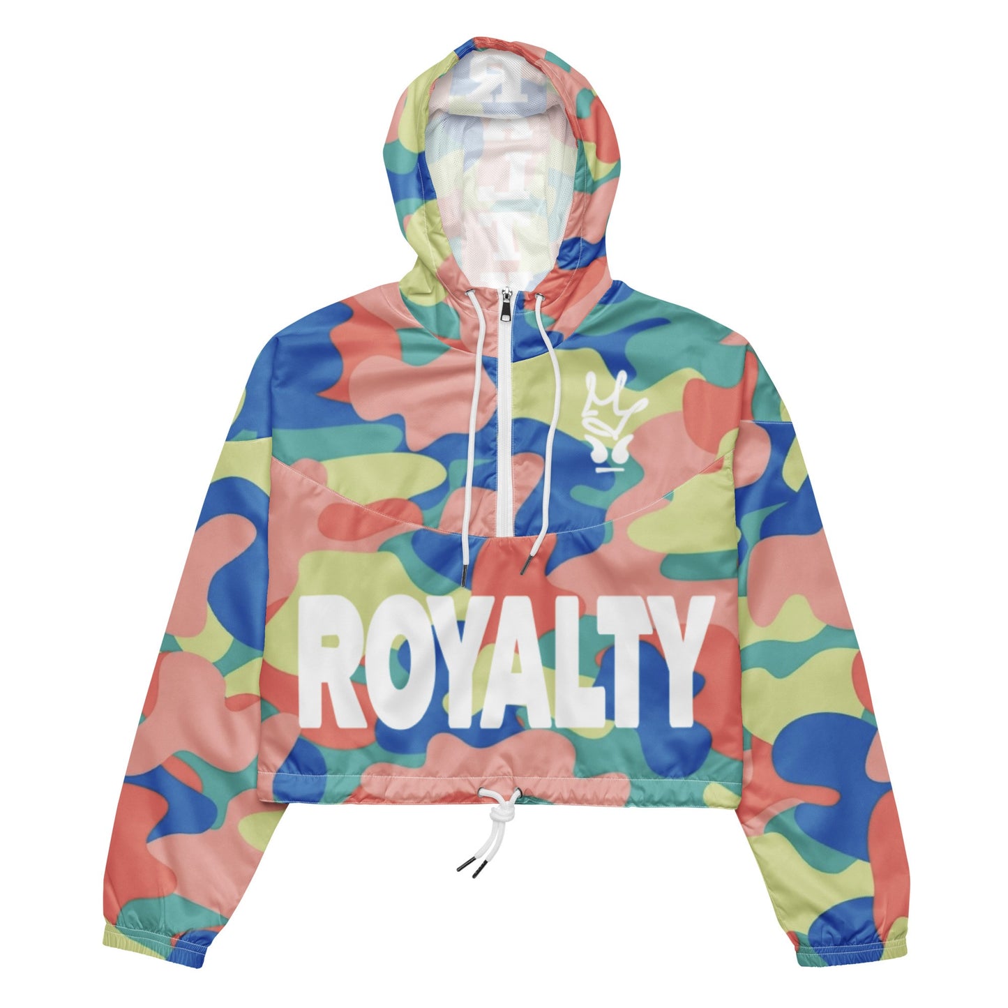 Camo Cropped Windbreaker