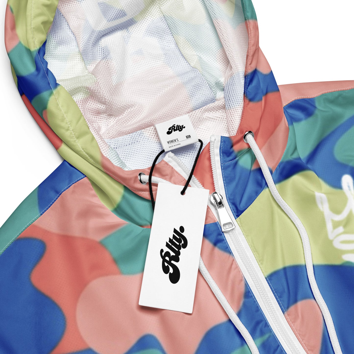 Camo Cropped Windbreaker