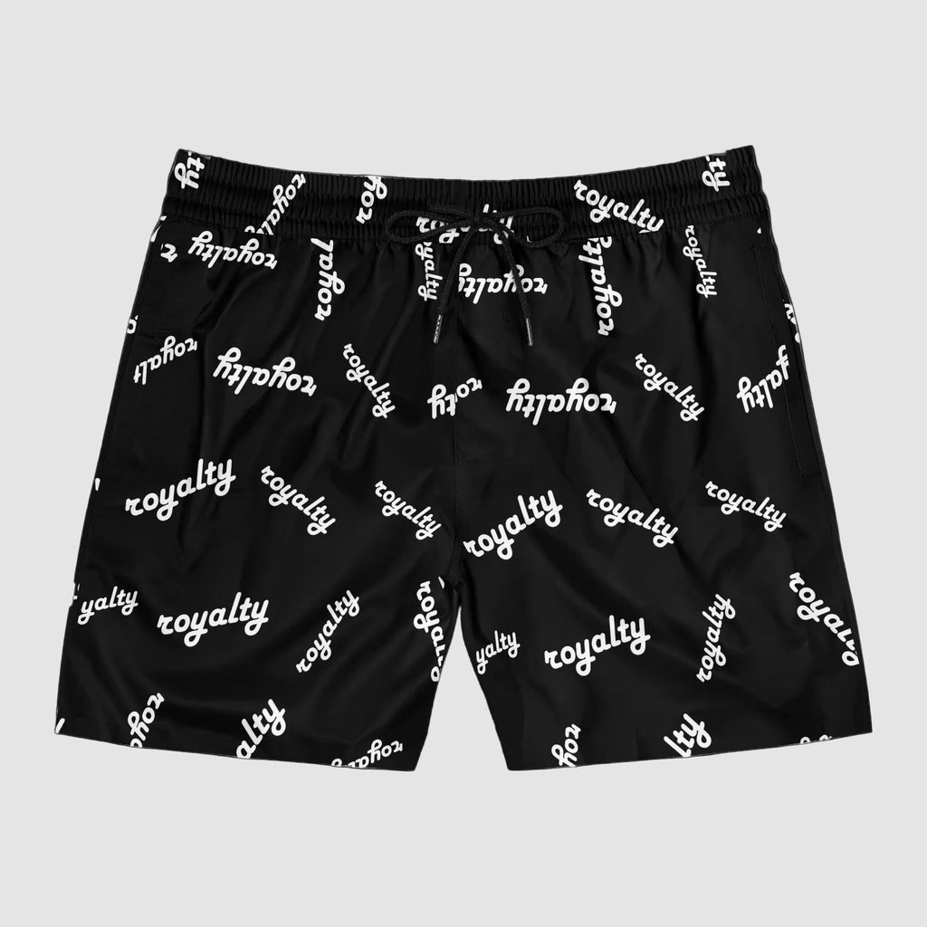 Royalty Pattern Swim Shorts