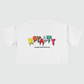 Dripping Colors Crop Tee