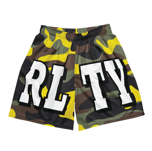RLTY Camo Shorts