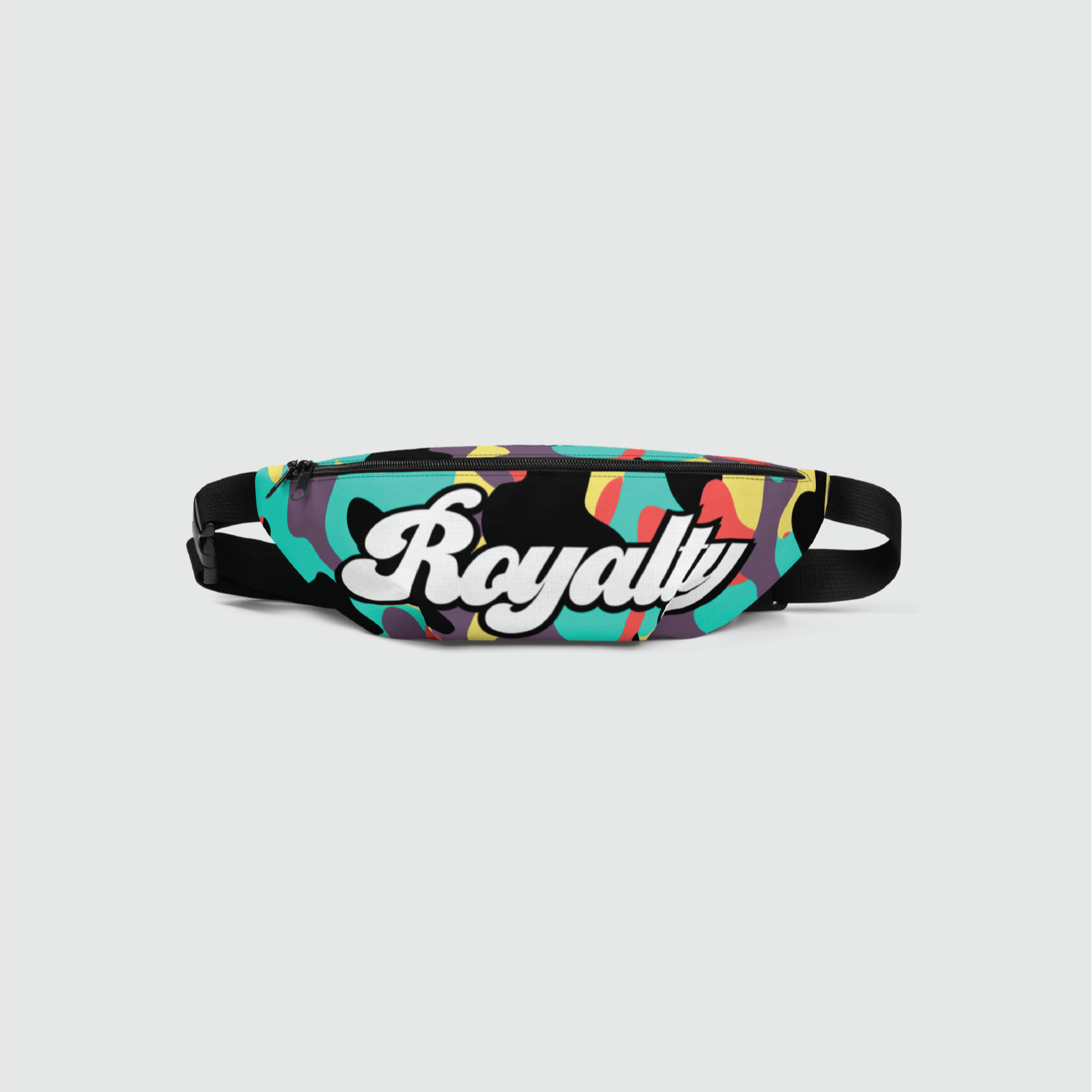 Color Camo Fanny Pack