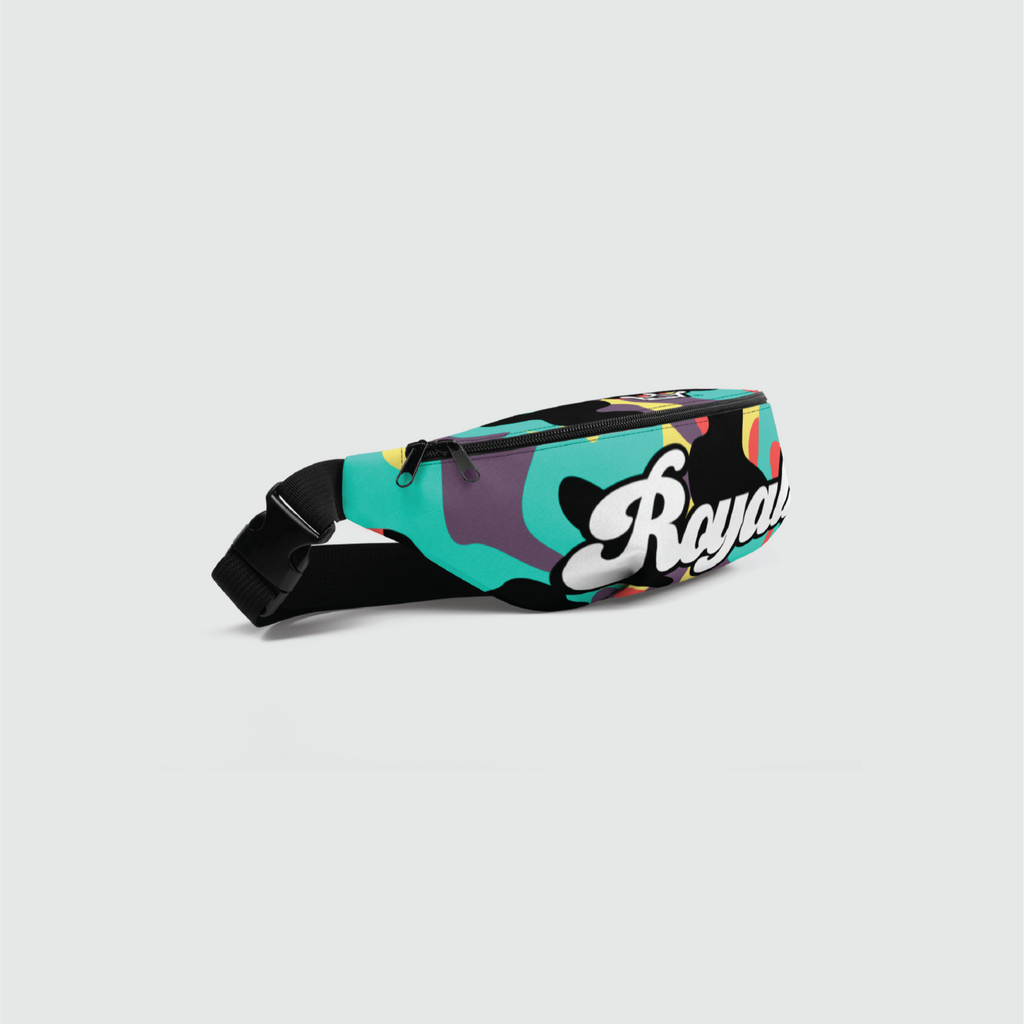 Color Camo Fanny Pack