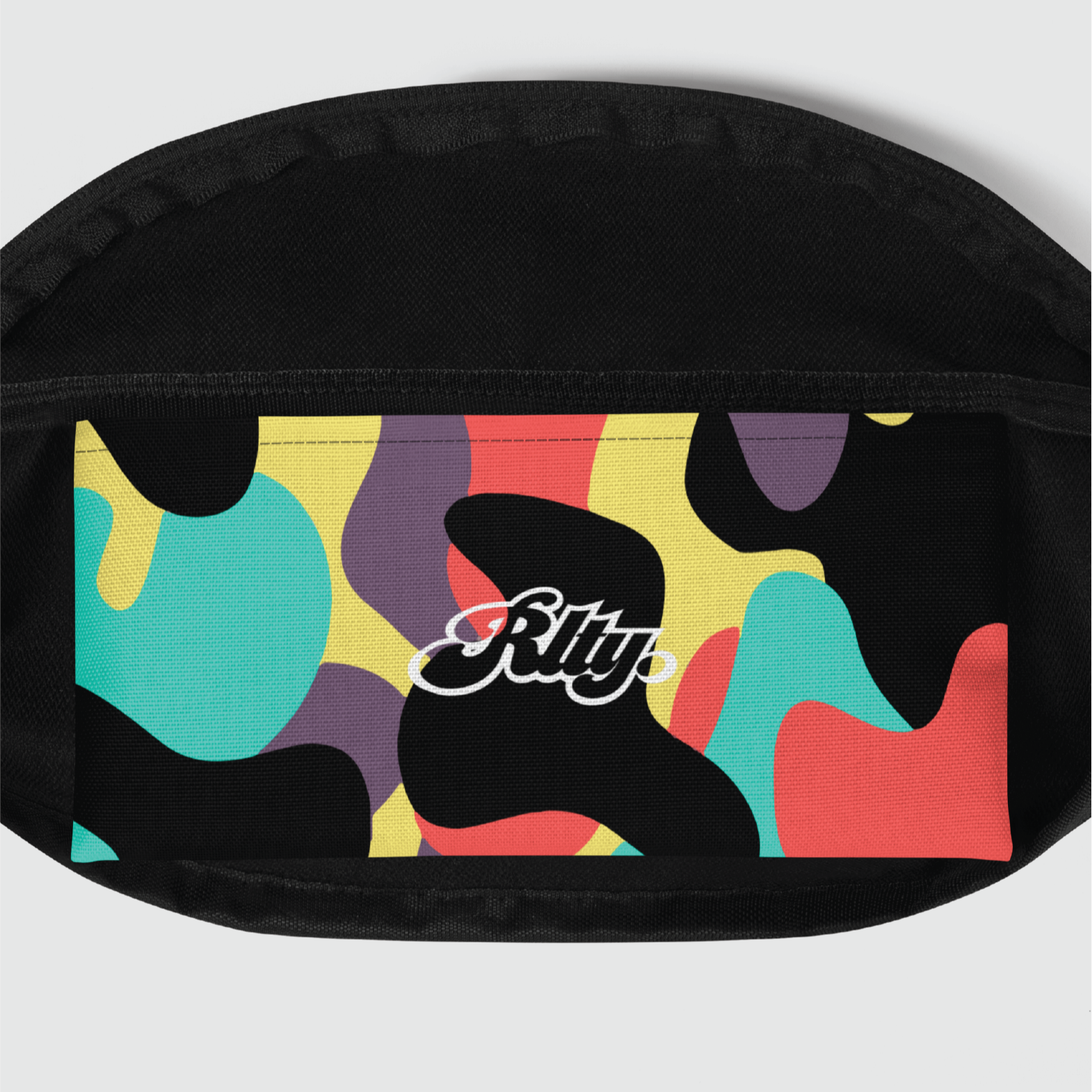 Color Camo Fanny Pack