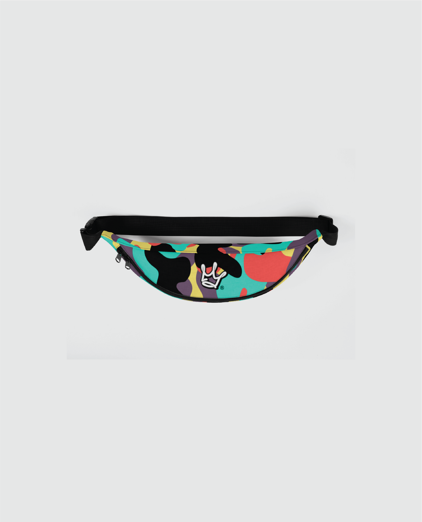 Color Camo Fanny Pack