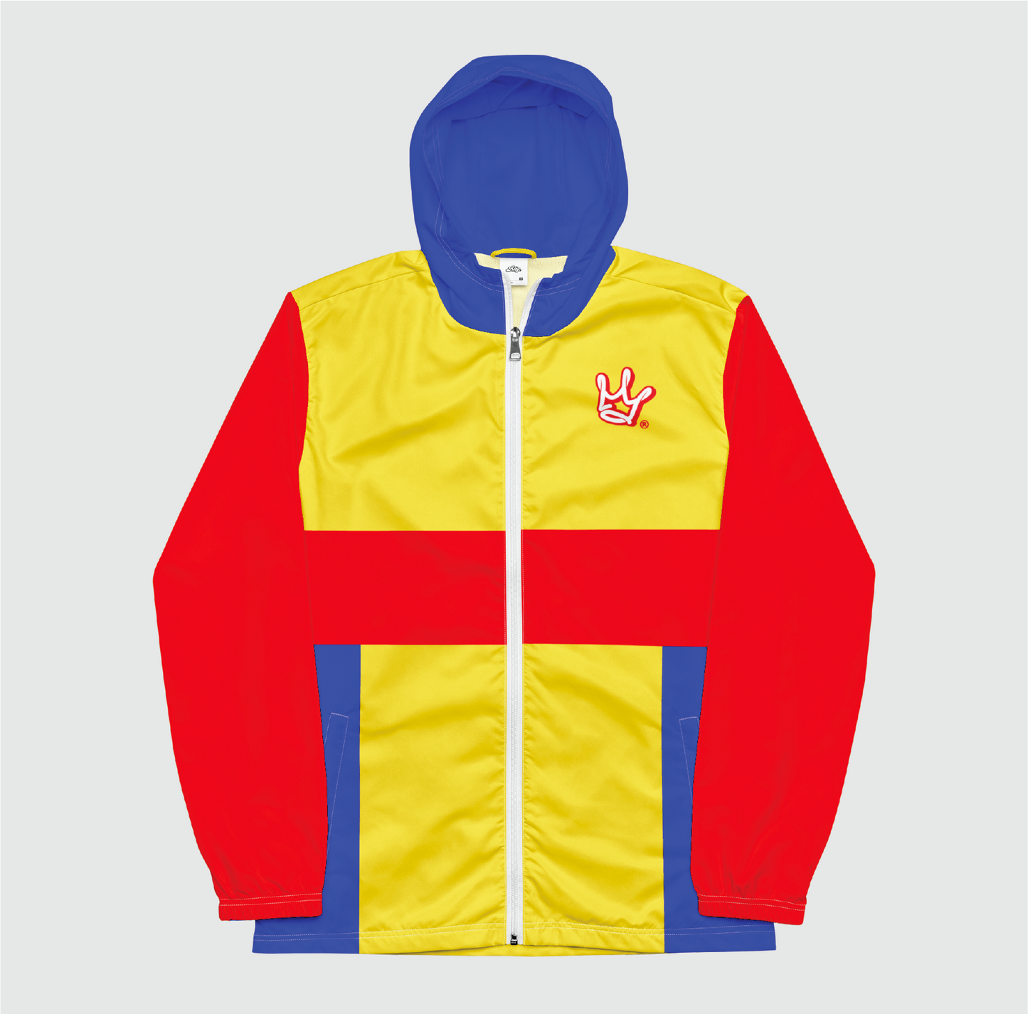 Color Block Windbreaker