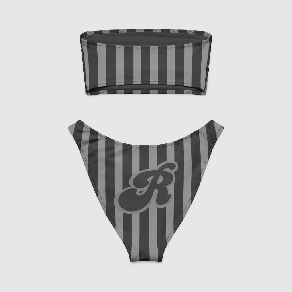 Stripes Bandeau Bikini