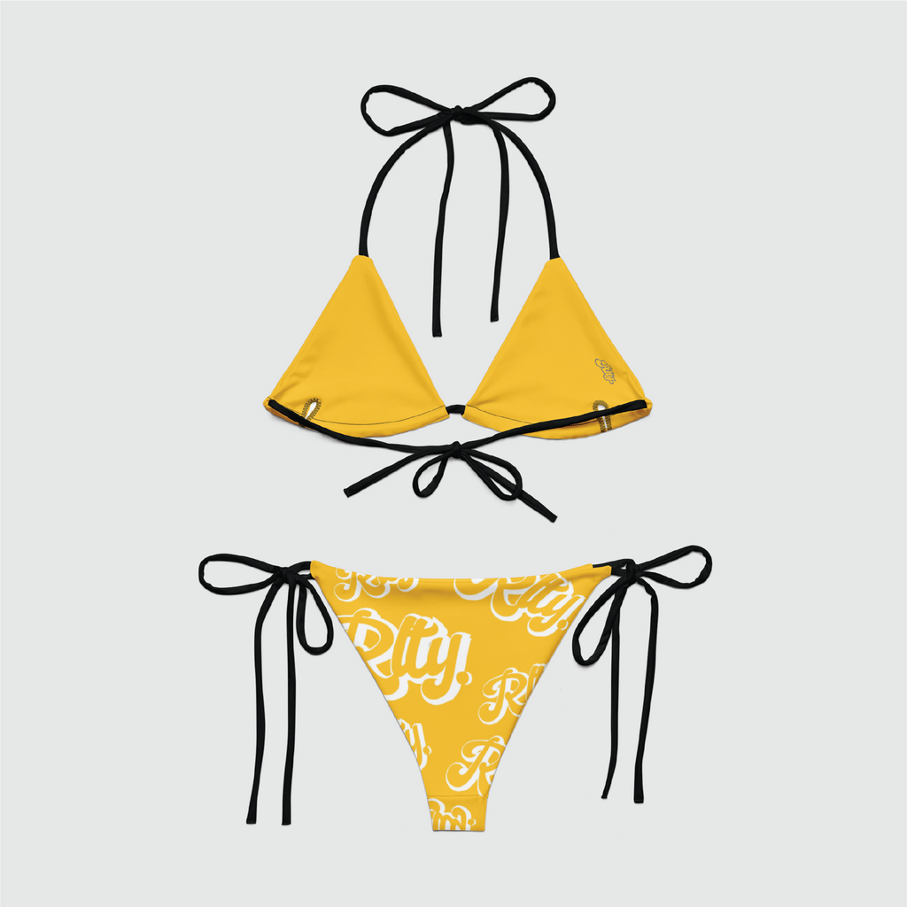 Rlty Pattern String Bikini
