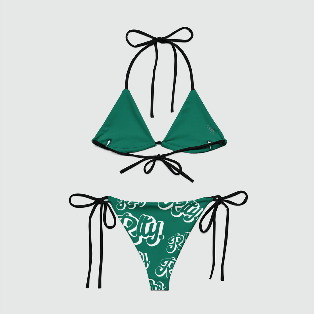 Rlty Pattern String Bikini