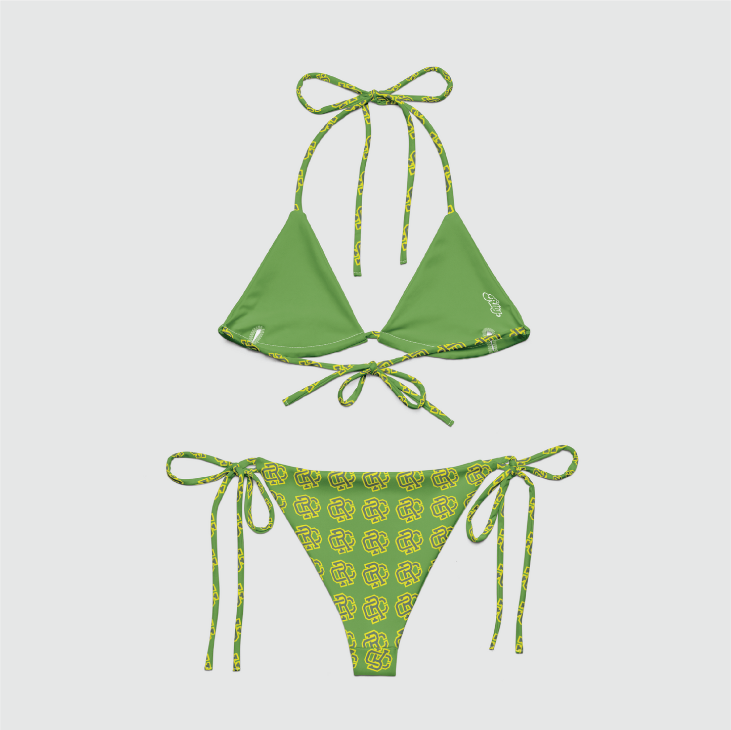 College Letterman String Bikini