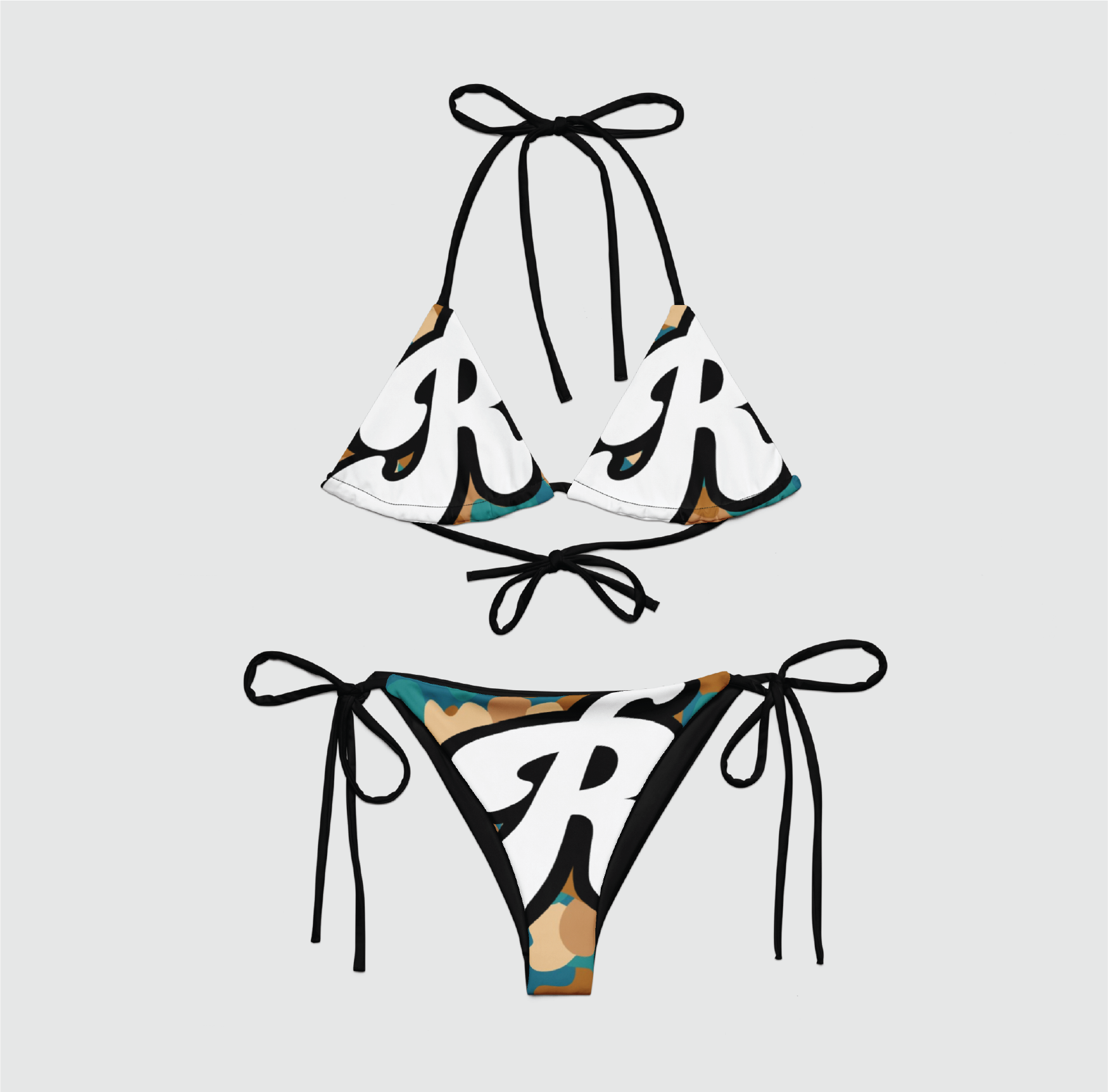 Big R Camo String Bikini