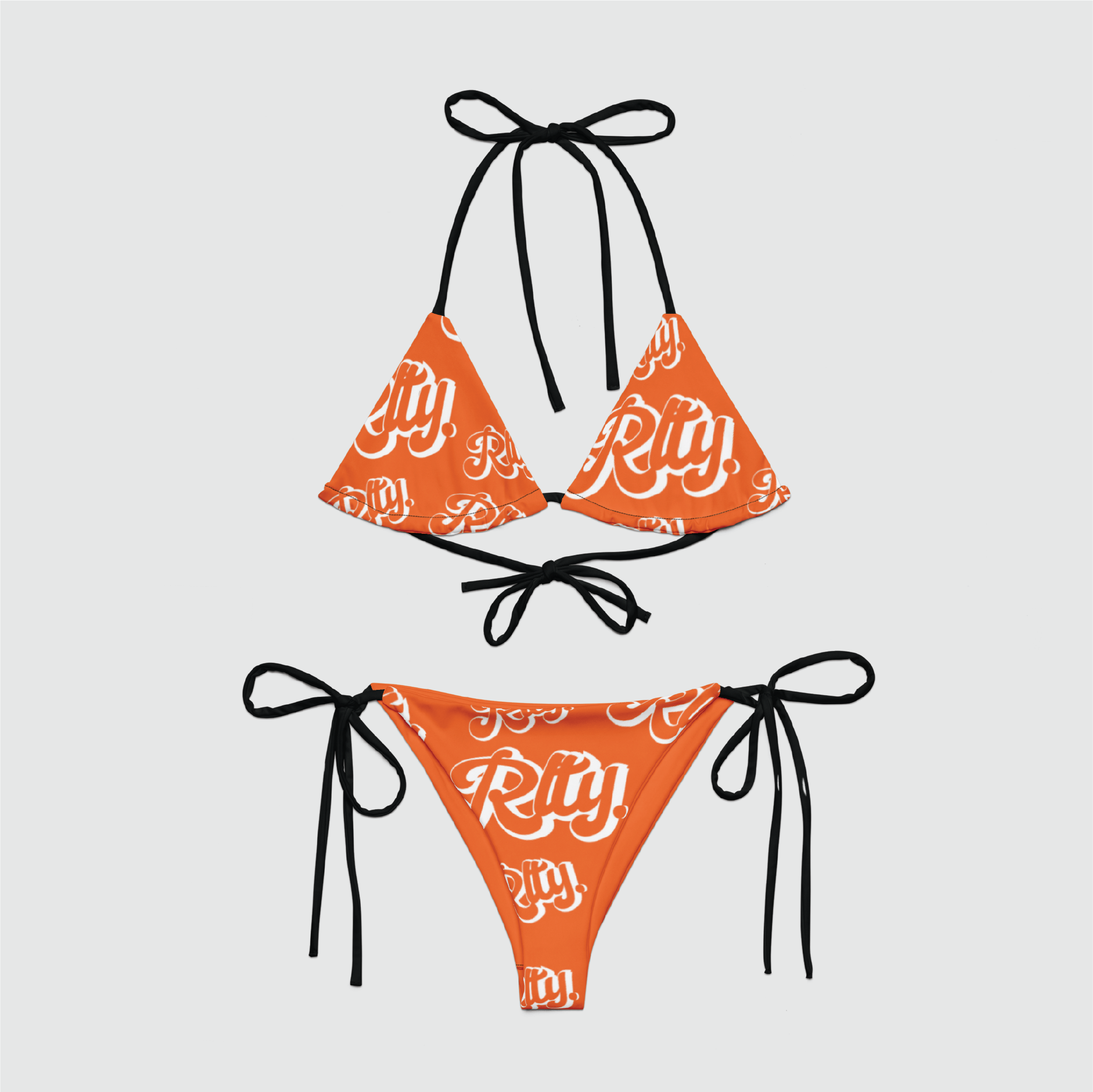Rlty Pattern String Bikini