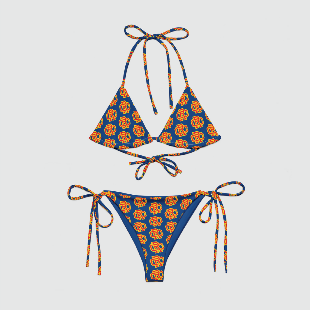 College Letterman String Bikini