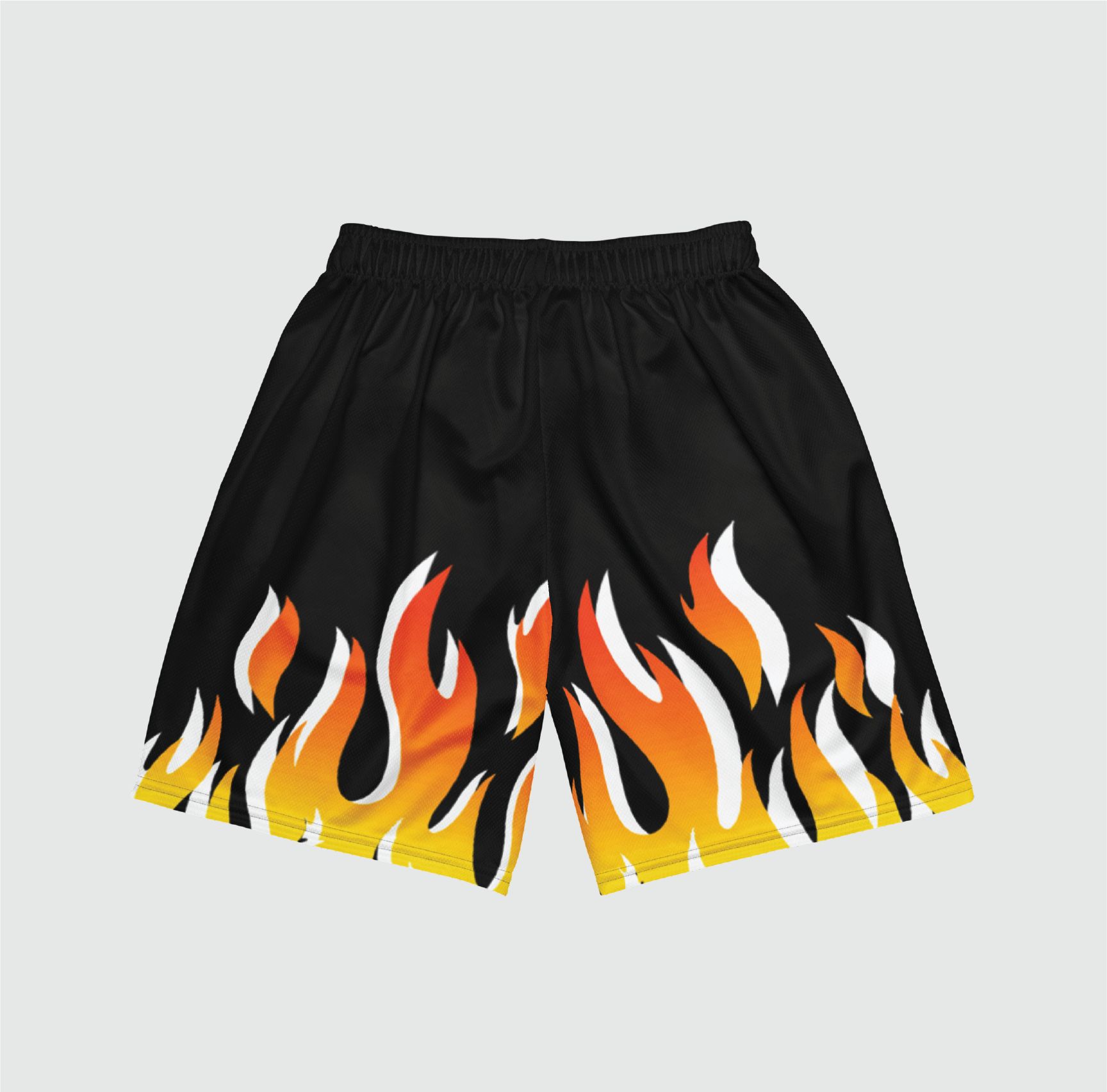 Flames Mesh Shorts