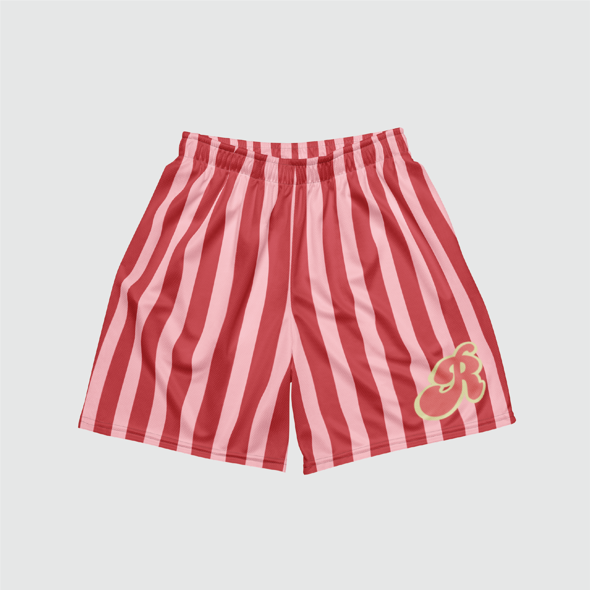Stripes Mesh Shorts