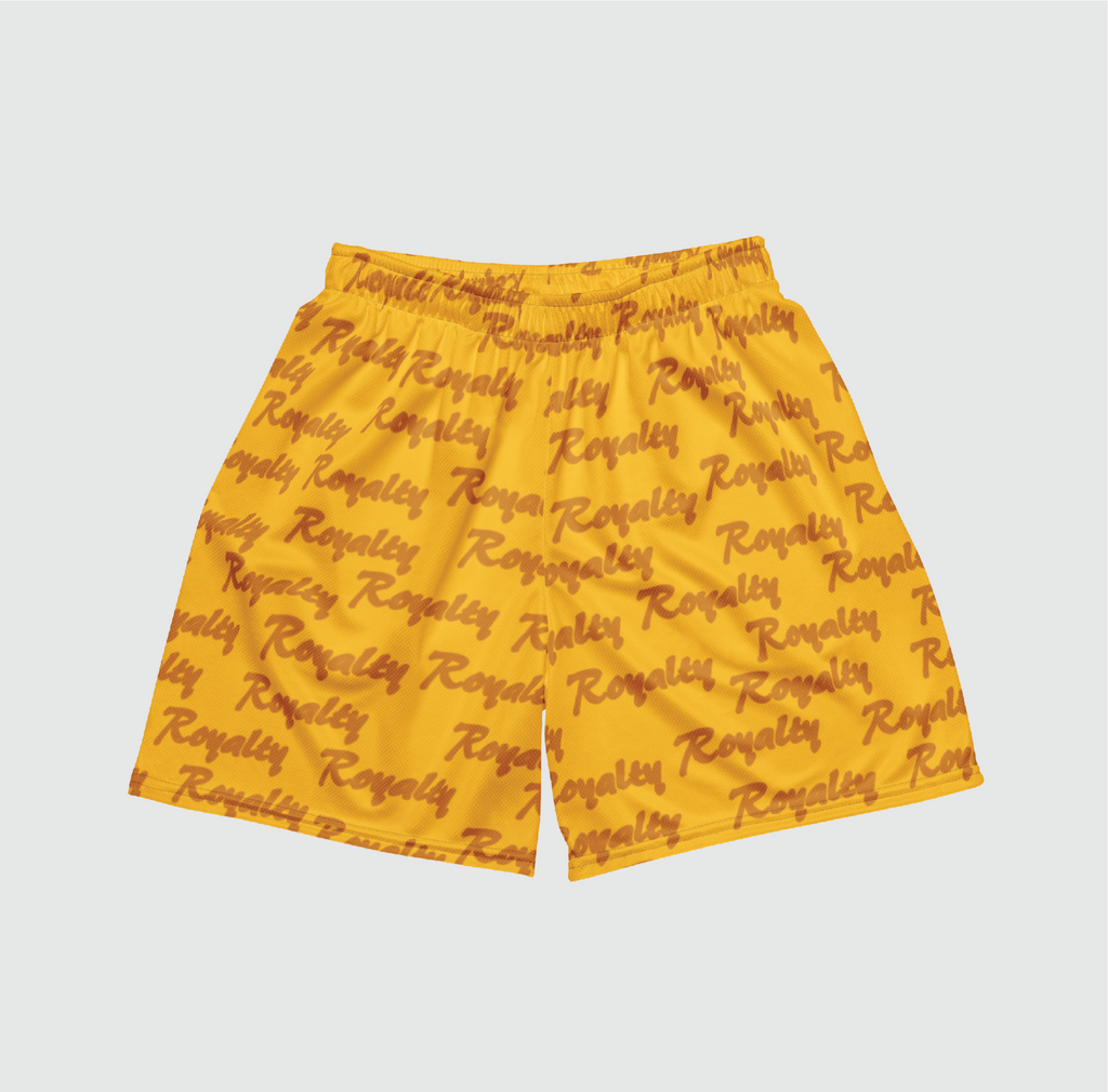 Pattern Mesh Shorts