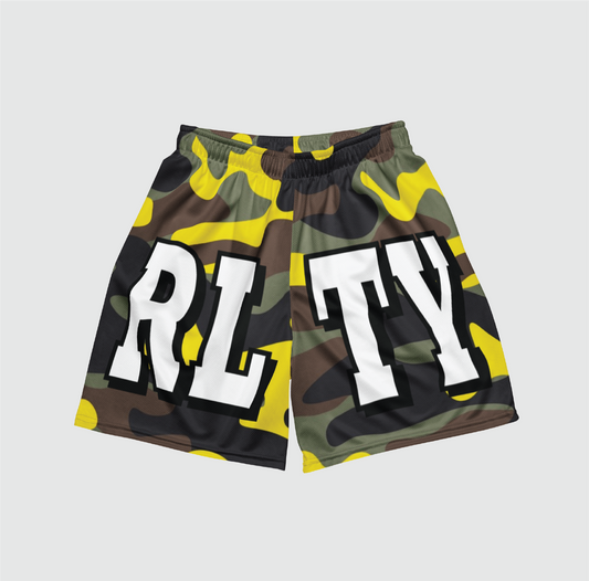 RLTY Camo Shorts