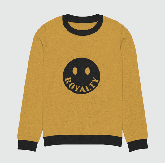 All Smiles Knitted Crewneck