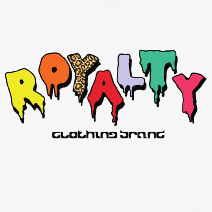 Dripping Colors Crop Tee