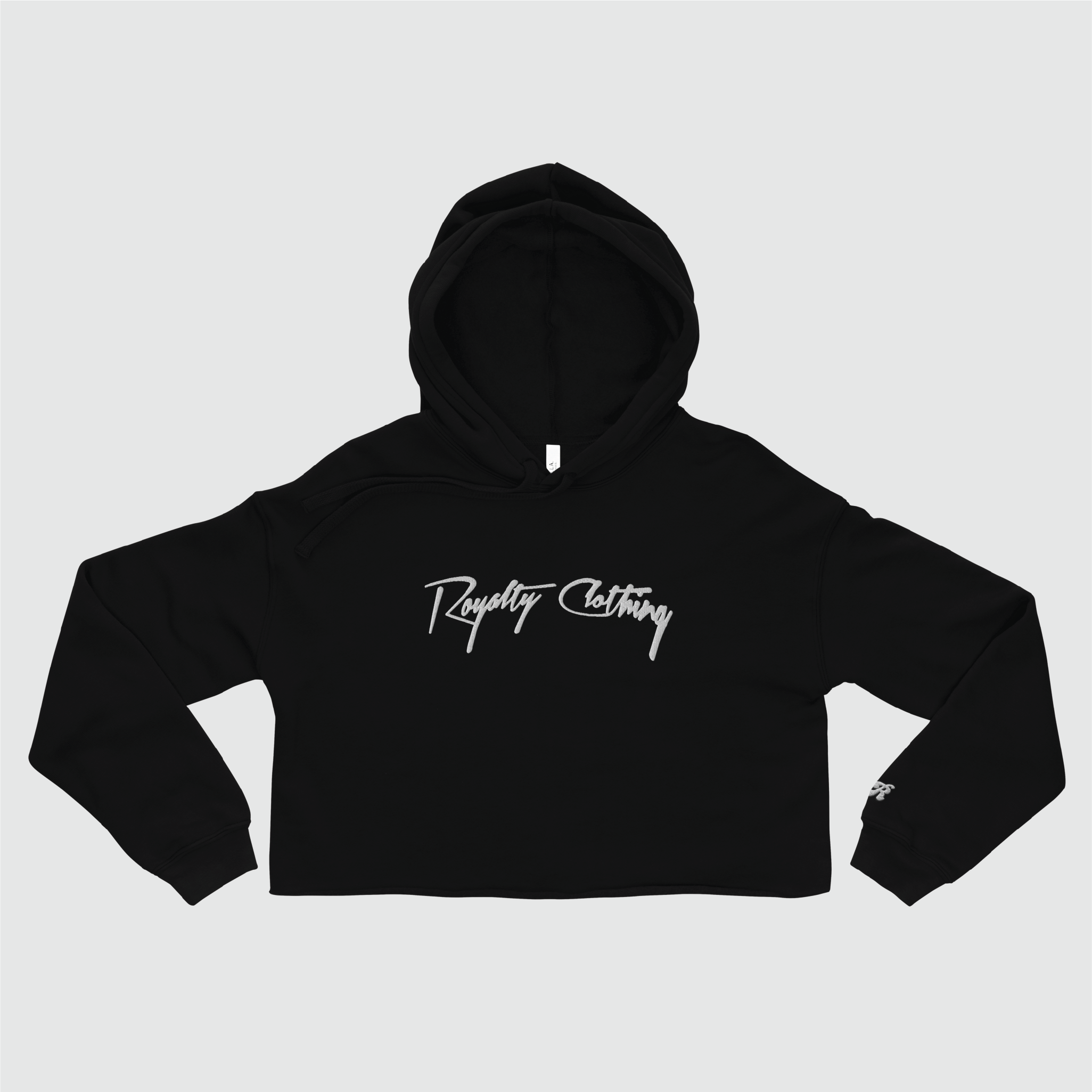 Royalty Clothing Crop Hoodie