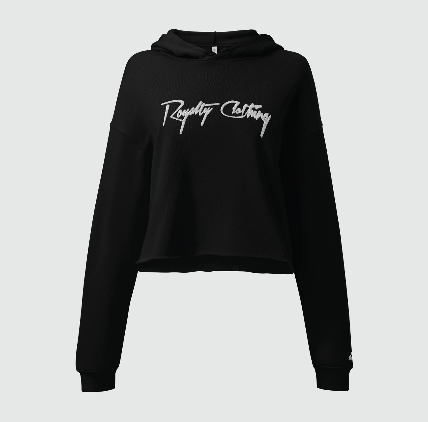 Royalty Clothing Crop Hoodie