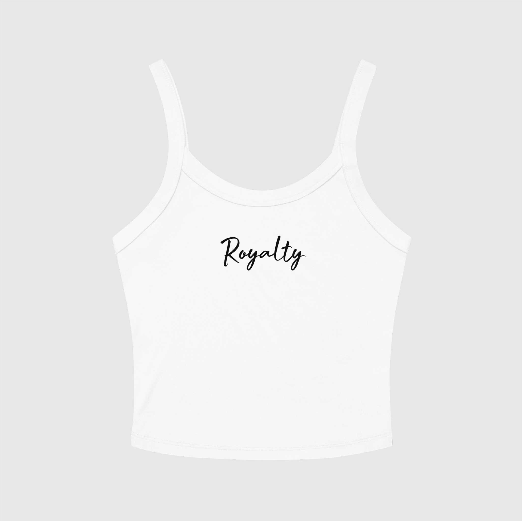 Royalty Micro-Rib Tank Top